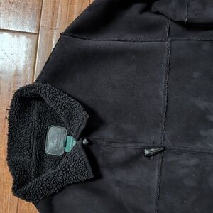 Ralph Lauren Sherpa Faux Suede Barn Chore Jacket